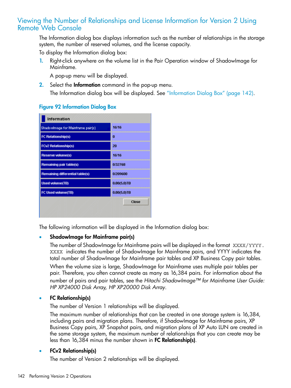 HP StorageWorks XP Remote Web Console Software User Manual | Page 142 / 161