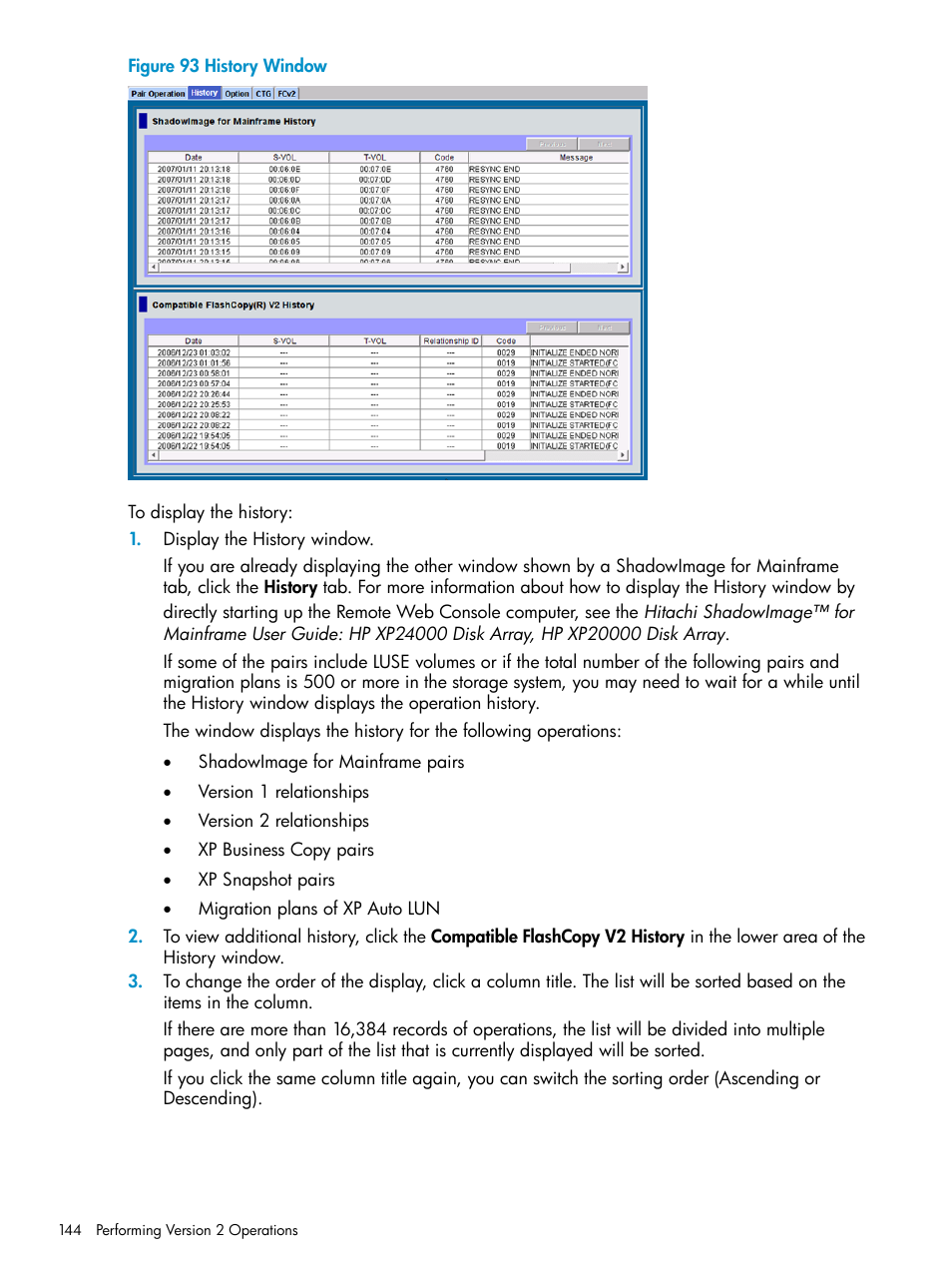 HP StorageWorks XP Remote Web Console Software User Manual | Page 144 / 161