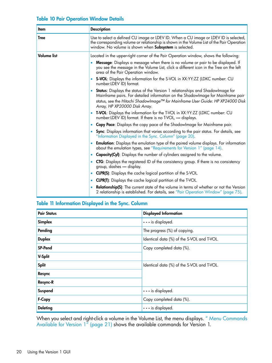 HP StorageWorks XP Remote Web Console Software User Manual | Page 20 / 161