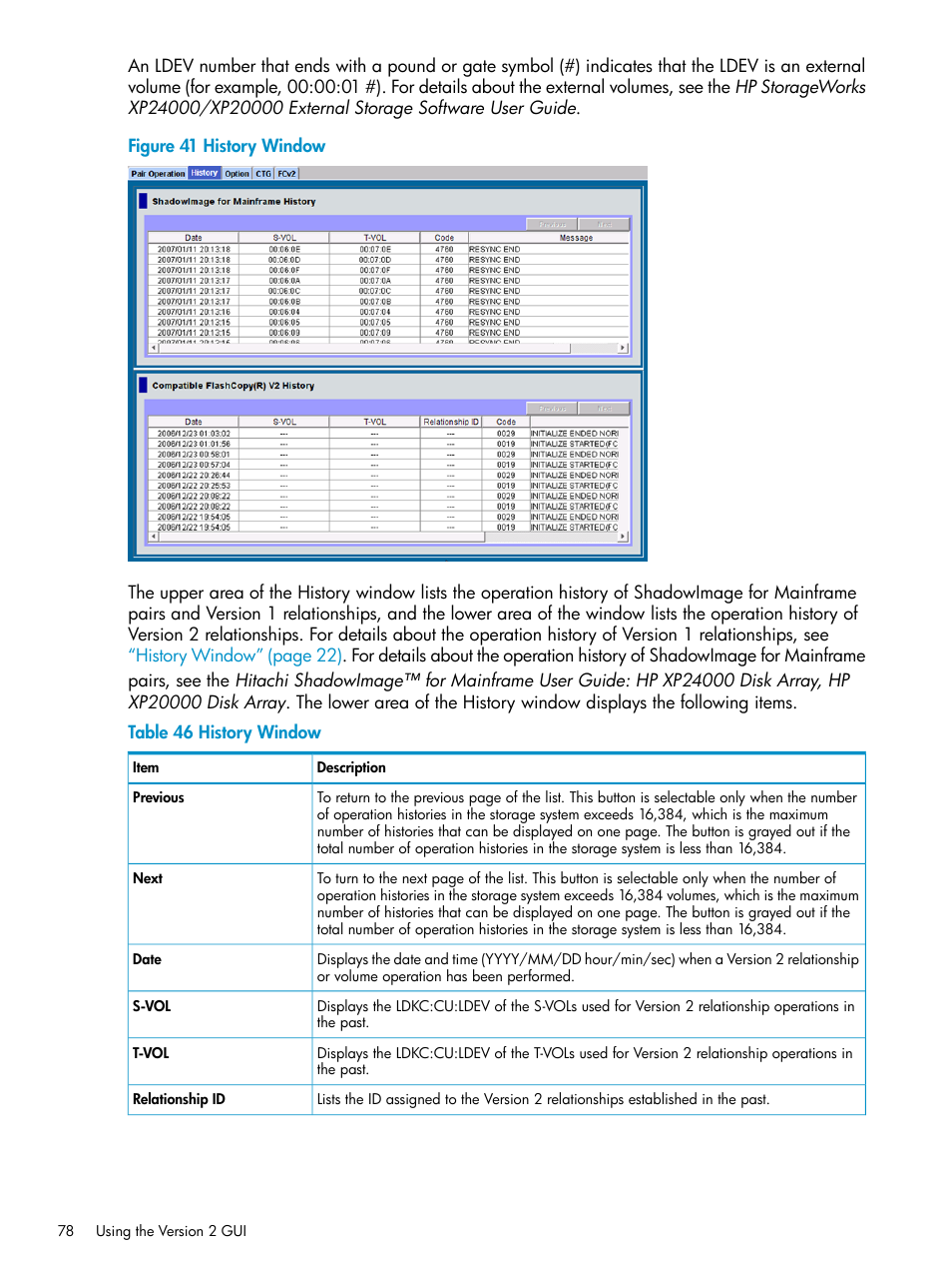 HP StorageWorks XP Remote Web Console Software User Manual | Page 78 / 161