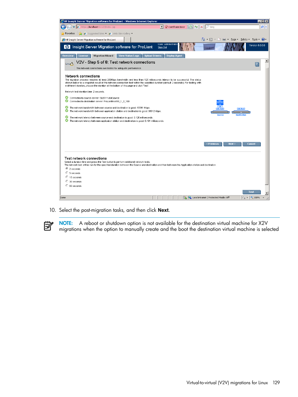 HP Insight Control User Manual | Page 129 / 173