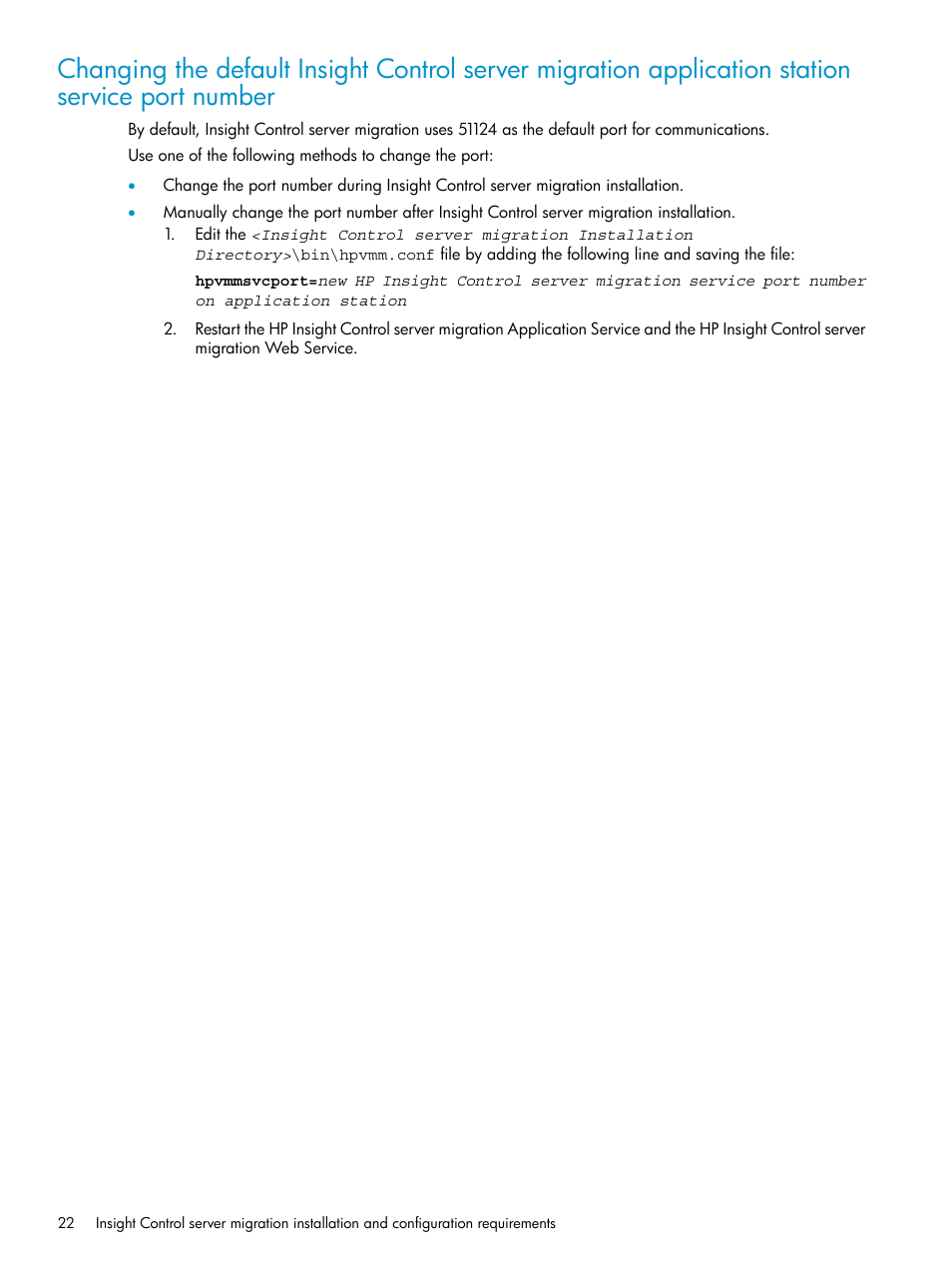 HP Insight Control User Manual | Page 22 / 173
