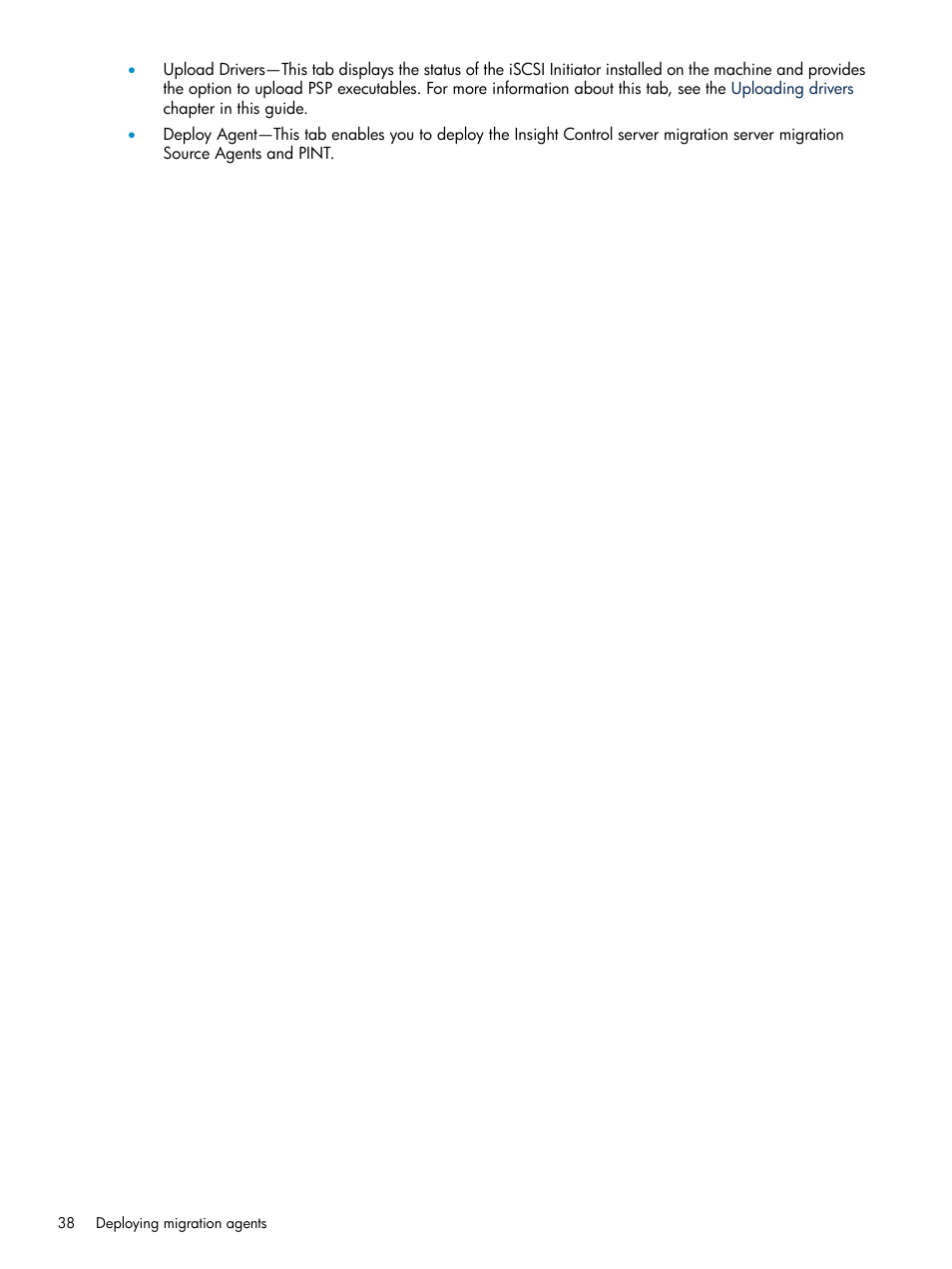 HP Insight Control User Manual | Page 38 / 173