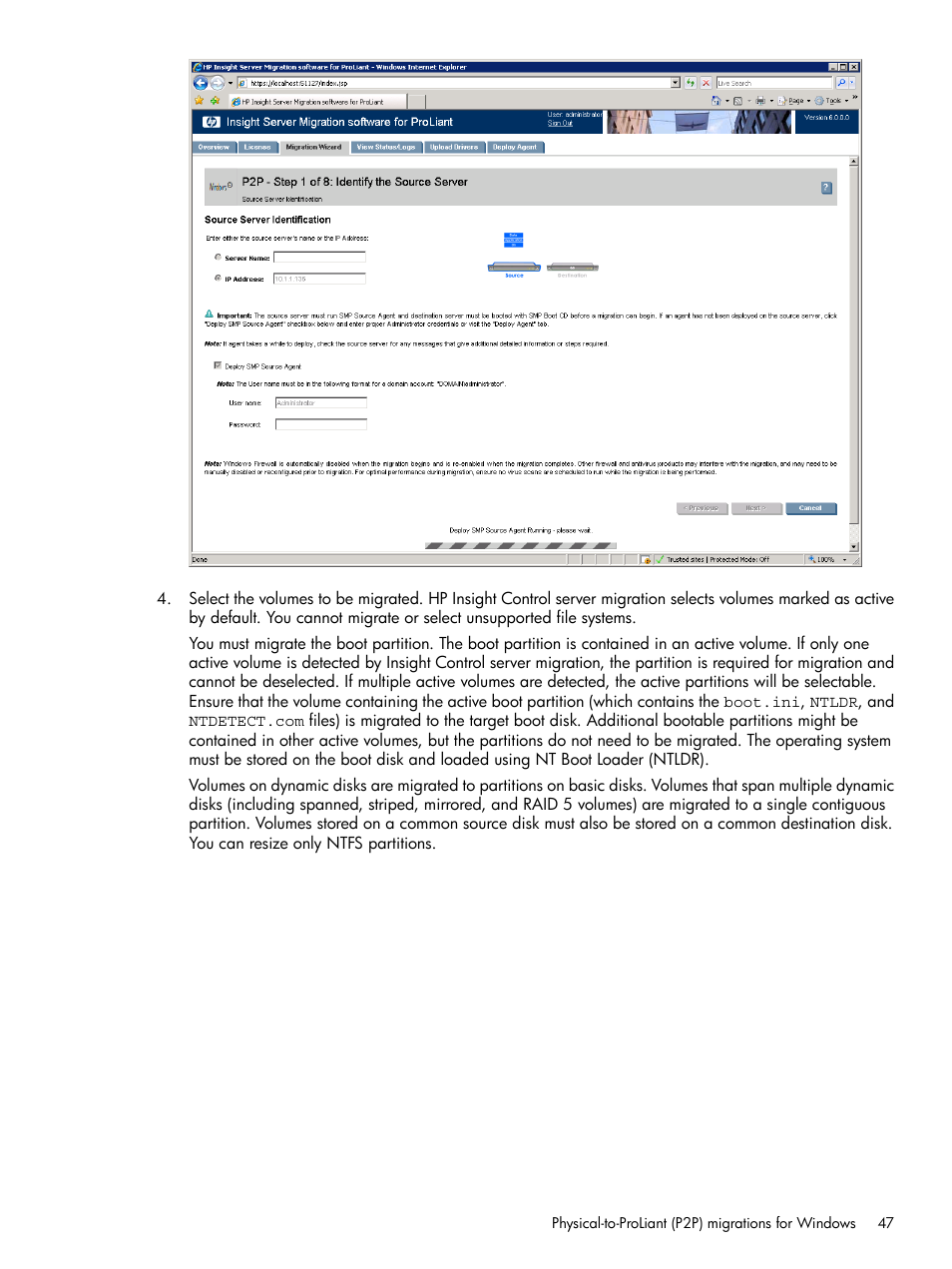HP Insight Control User Manual | Page 47 / 173