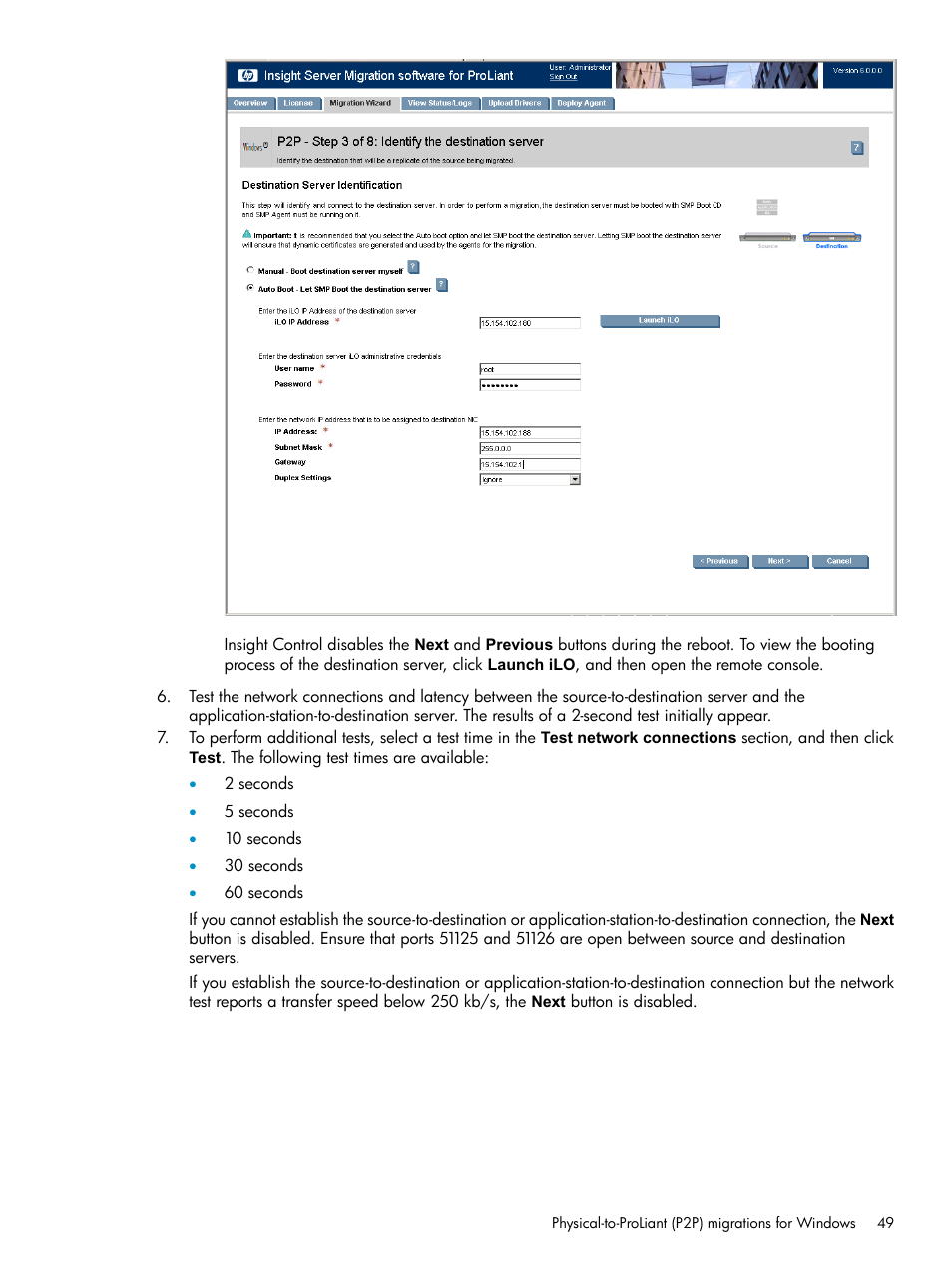 HP Insight Control User Manual | Page 49 / 173