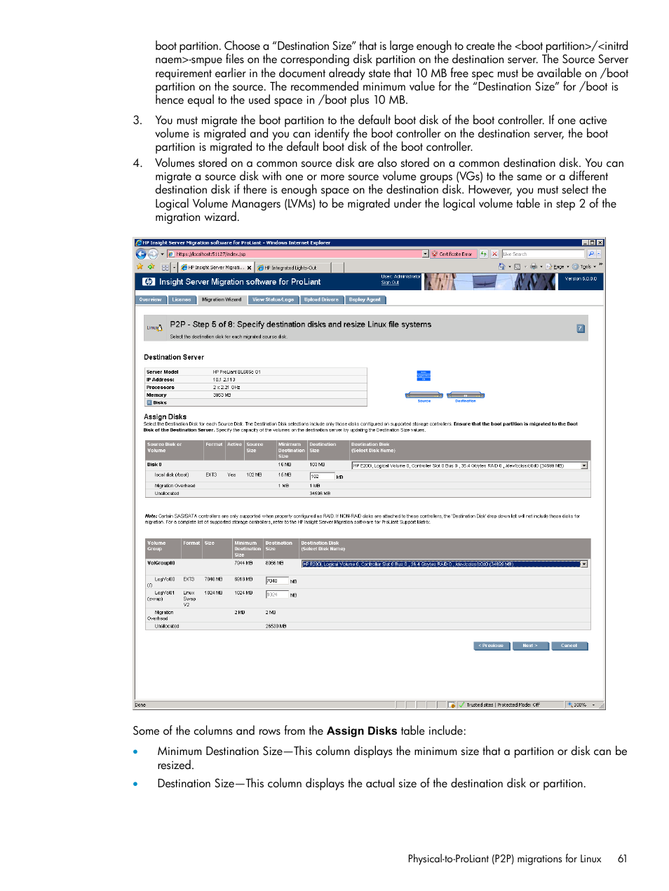 HP Insight Control User Manual | Page 61 / 173