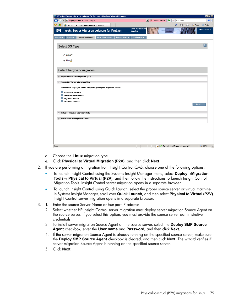 HP Insight Control User Manual | Page 79 / 173