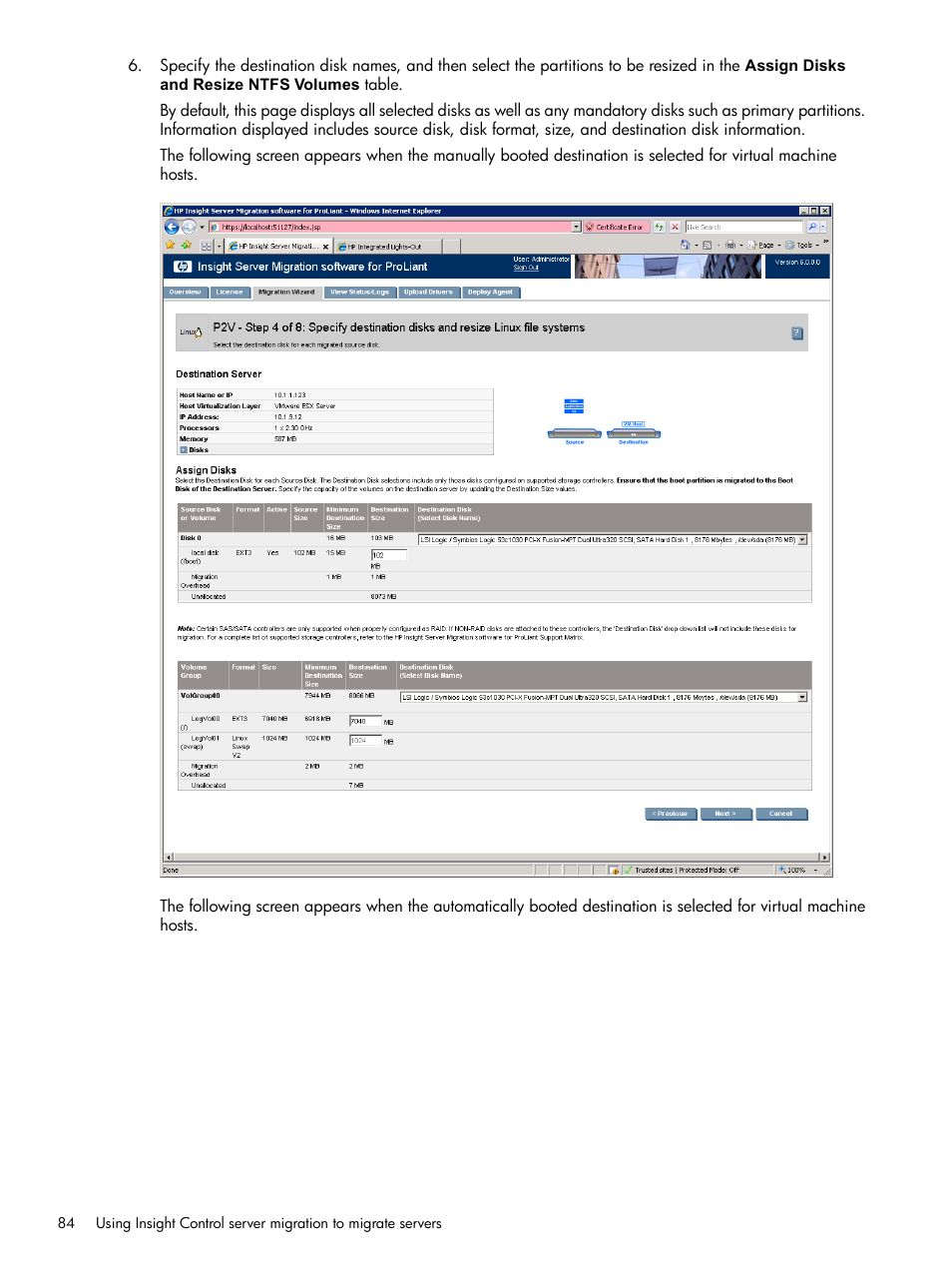 HP Insight Control User Manual | Page 84 / 173