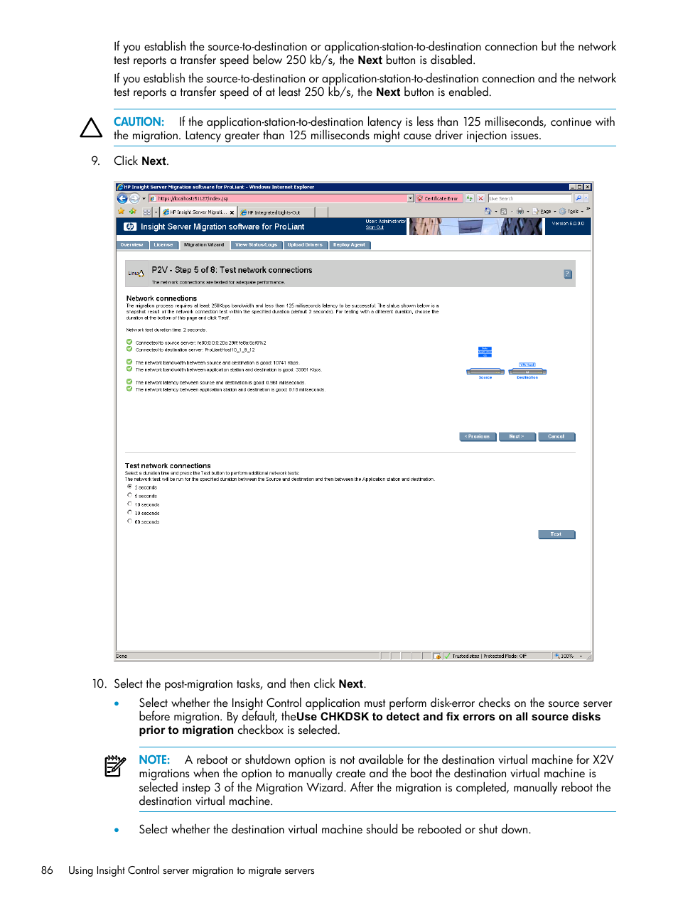HP Insight Control User Manual | Page 86 / 173