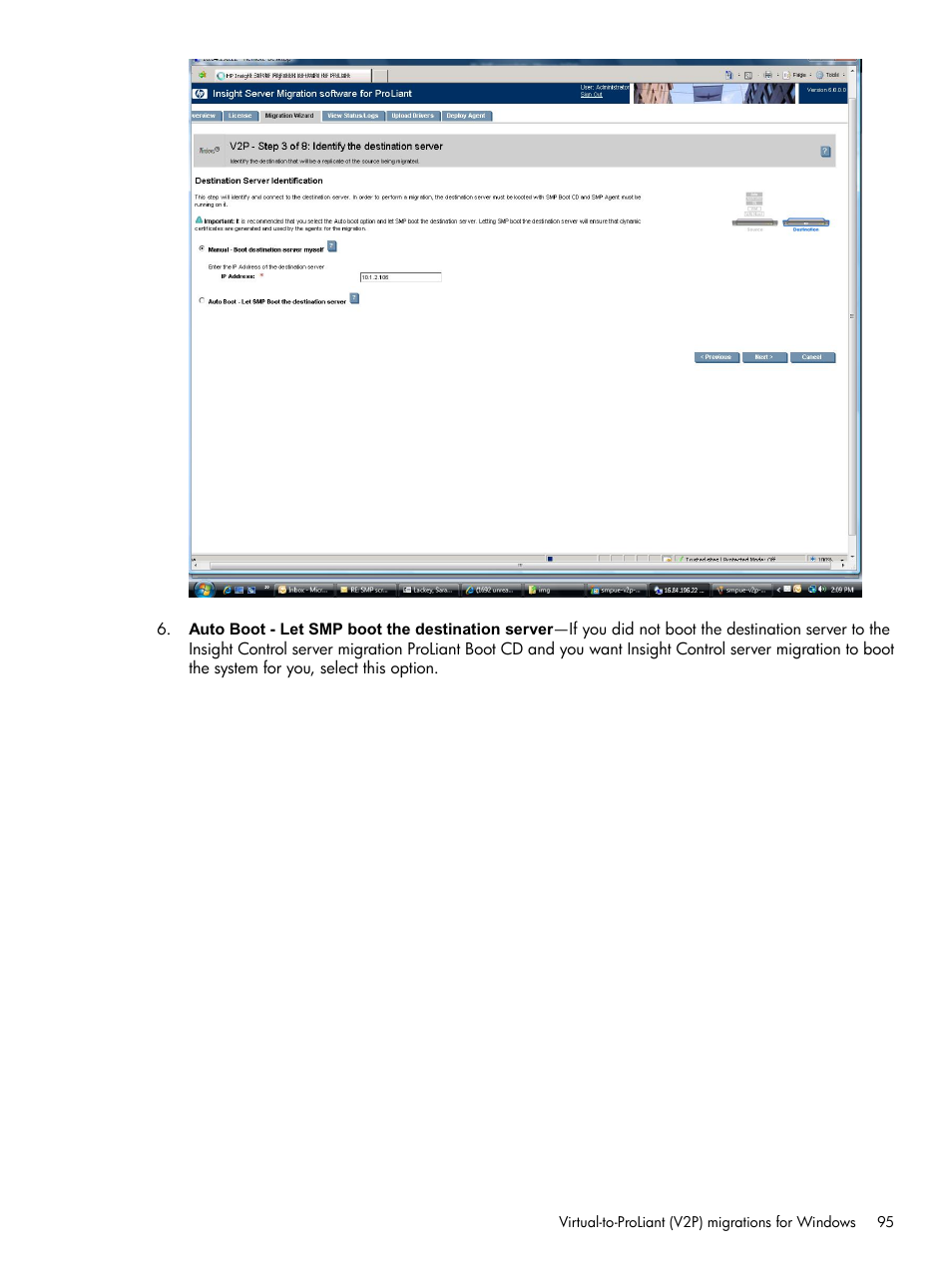 HP Insight Control User Manual | Page 95 / 173