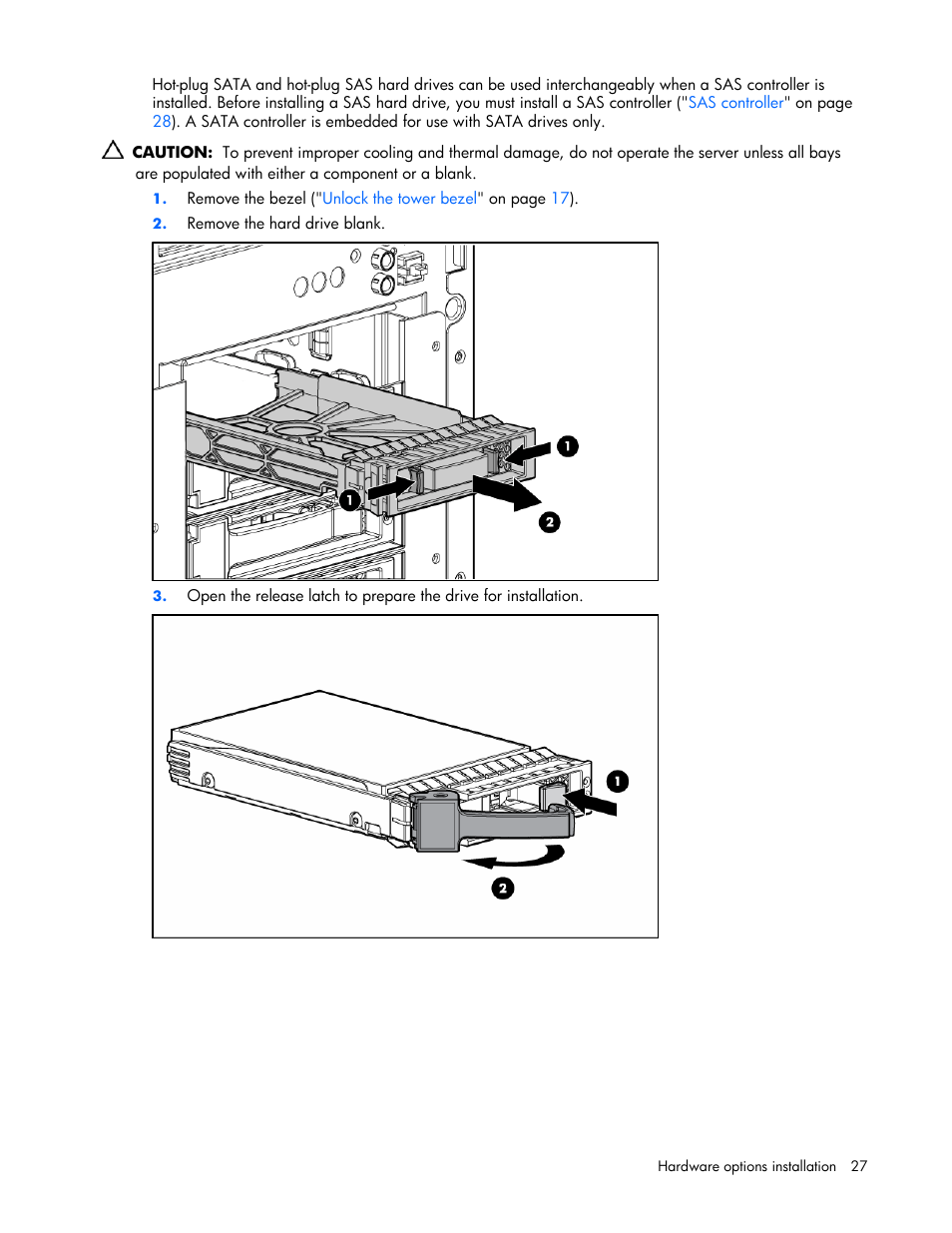 HP ProLiant ML310 G4 Server User Manual | Page 27 / 88