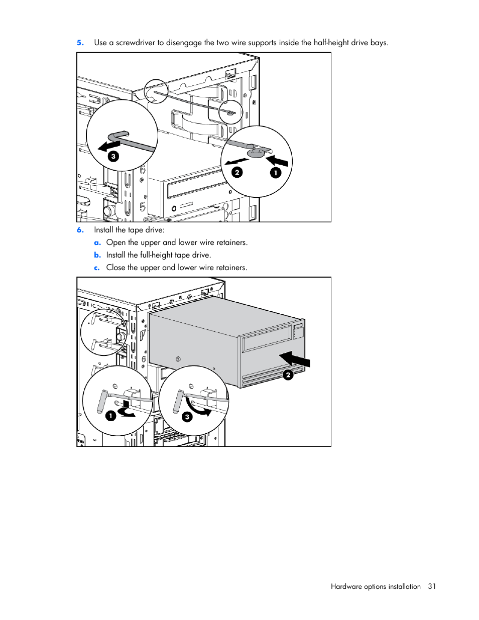 HP ProLiant ML310 G4 Server User Manual | Page 31 / 88