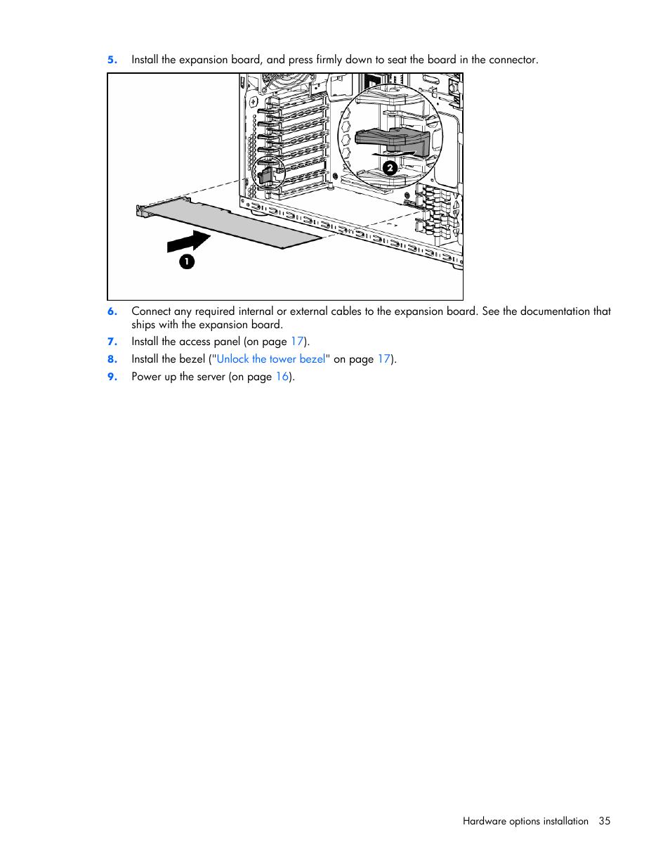 HP ProLiant ML310 G4 Server User Manual | Page 35 / 88