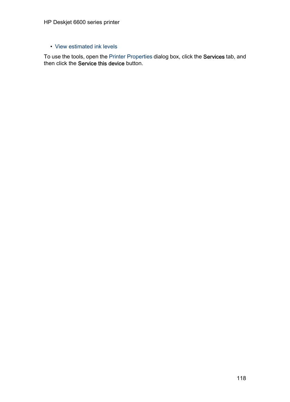 HP Deskjet 6620 Color Inkjet Printer User Manual | Page 118 / 169