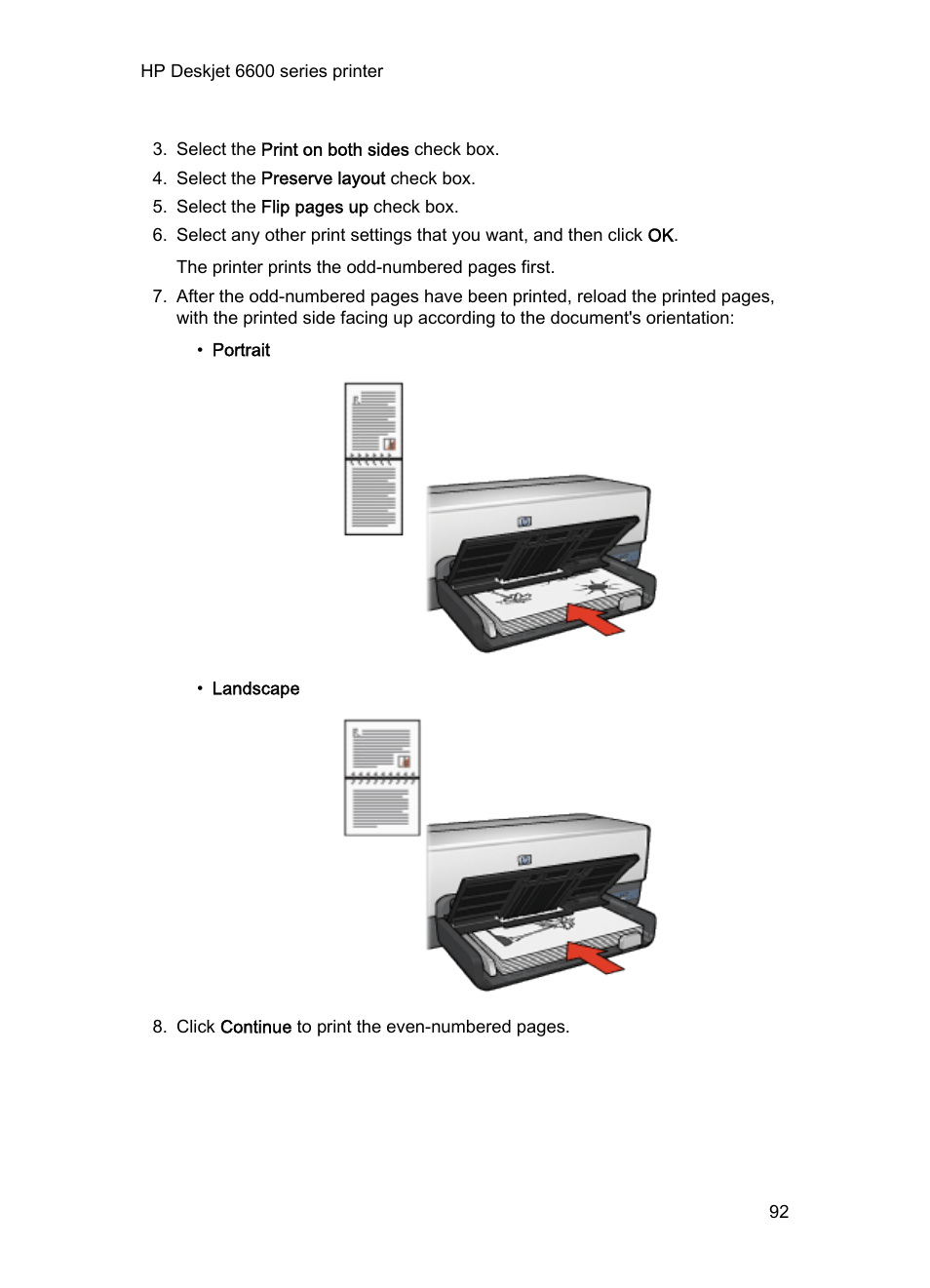 HP Deskjet 6620 Color Inkjet Printer User Manual | Page 92 / 169