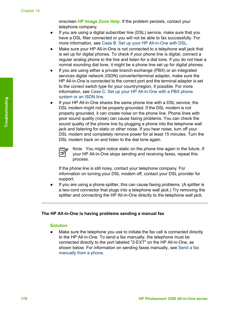 HP Photosmart 3310 All-in-One Printer User Manual | Page 173 / 212