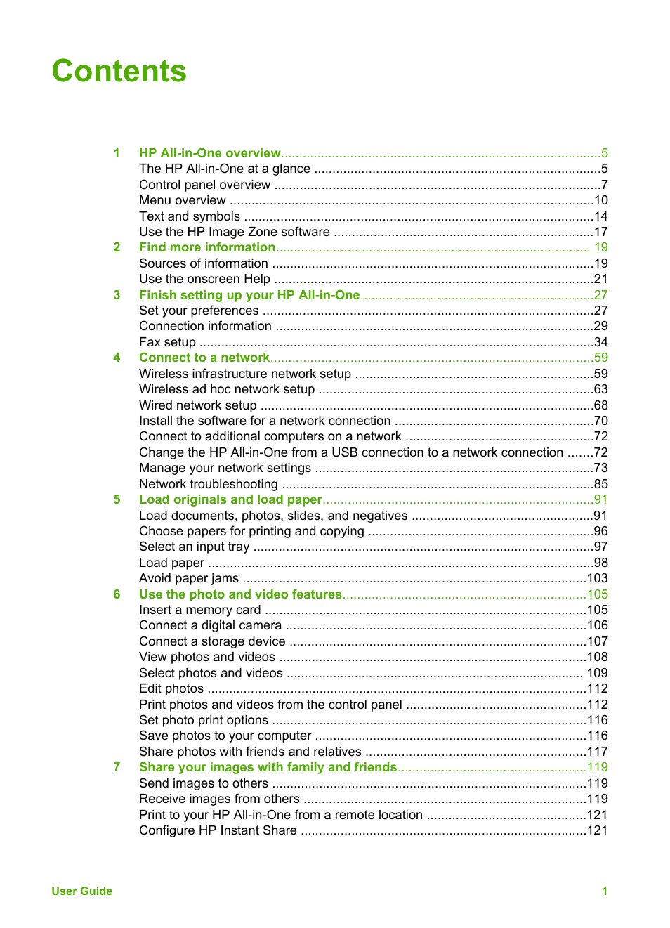 HP Photosmart 3310 All-in-One Printer User Manual | Page 4 / 212
