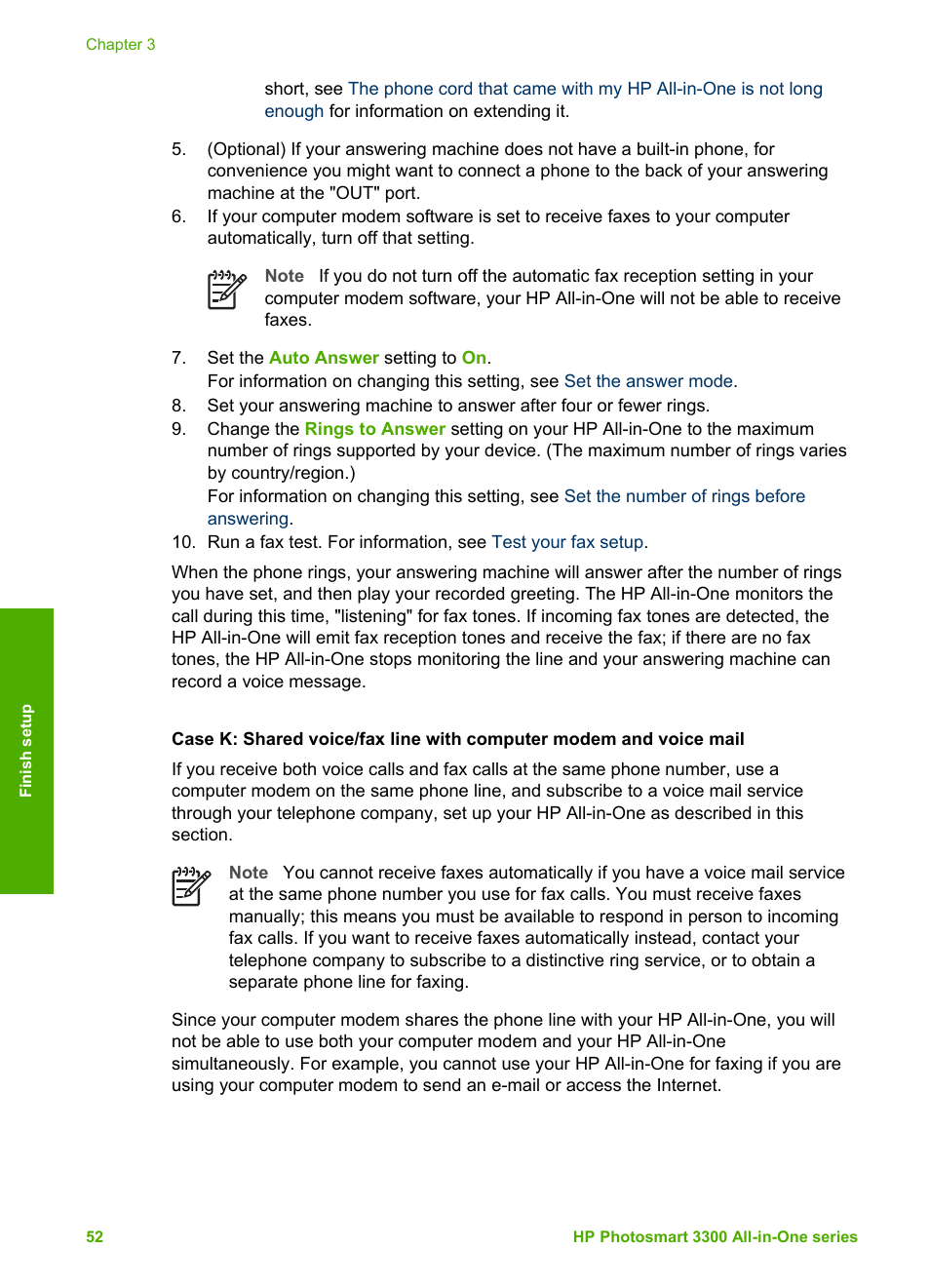 HP Photosmart 3310 All-in-One Printer User Manual | Page 55 / 212