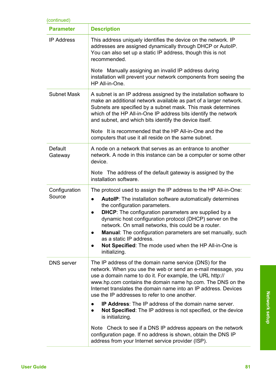 HP Photosmart 3310 All-in-One Printer User Manual | Page 84 / 212