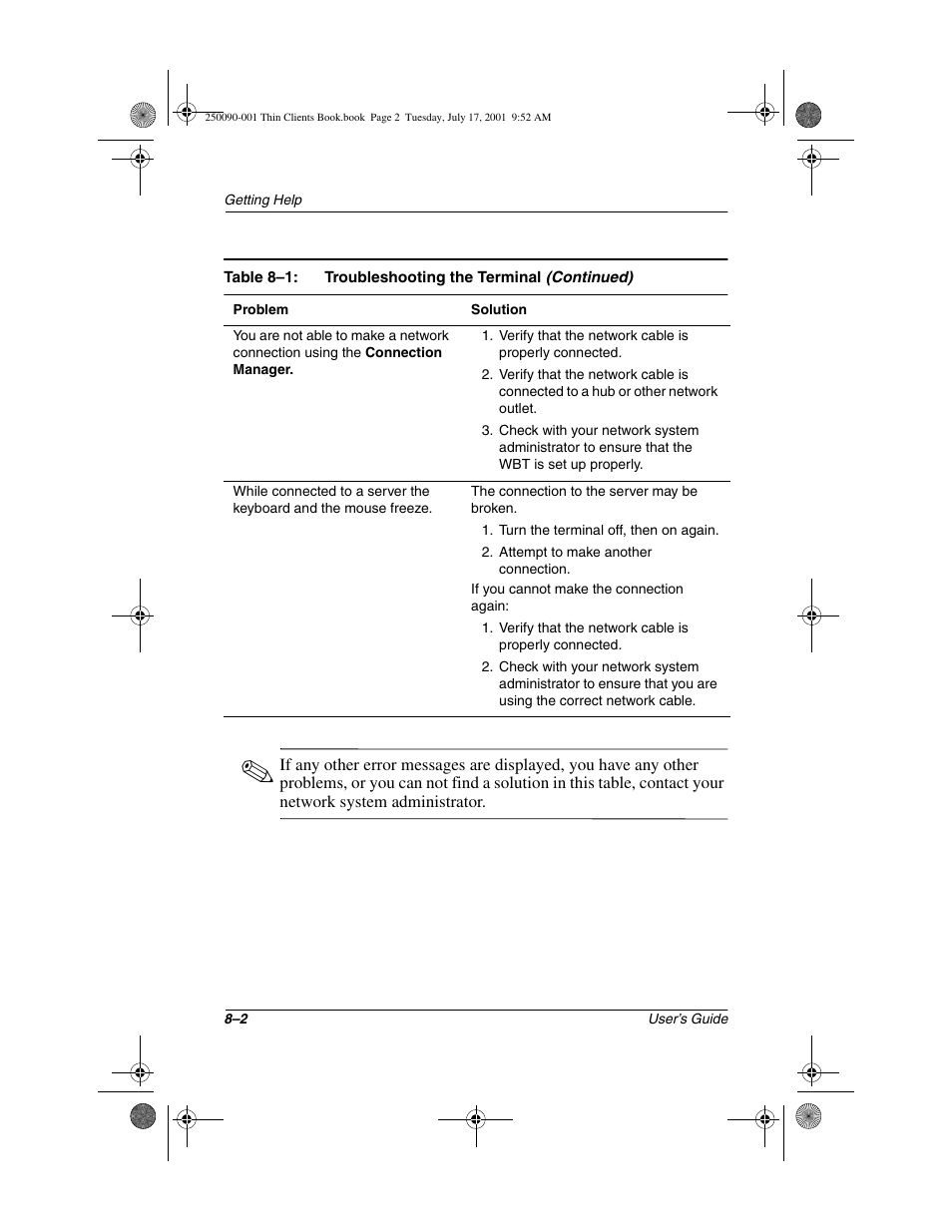 HP Compaq t1000 Terminal Thin Client PC series User Manual | Page 56 / 58