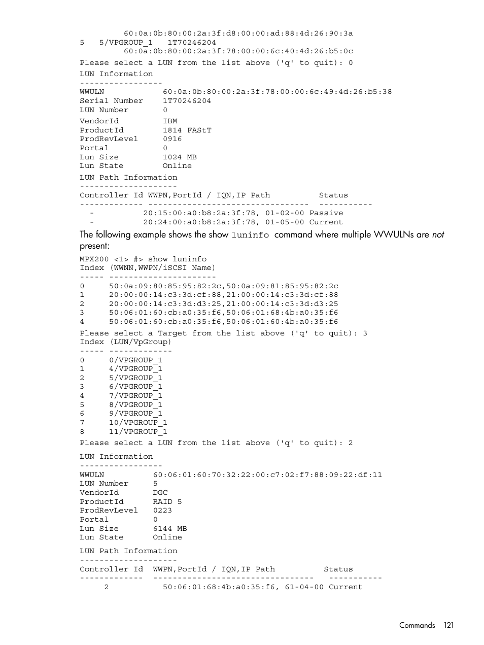 HP MPX200 Multifunction Router User Manual | Page 121 / 180