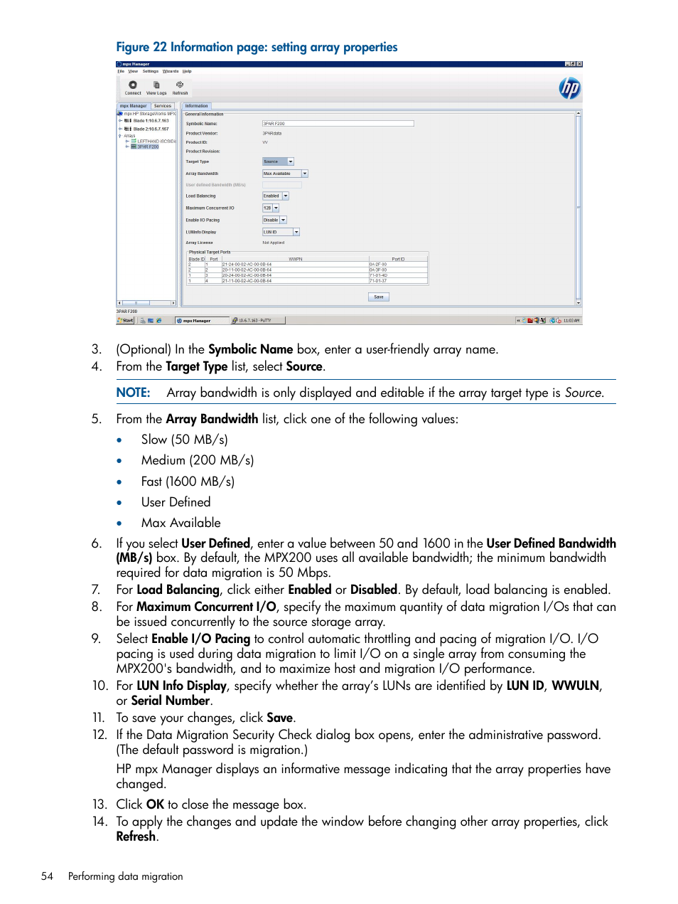 HP MPX200 Multifunction Router User Manual | Page 54 / 180