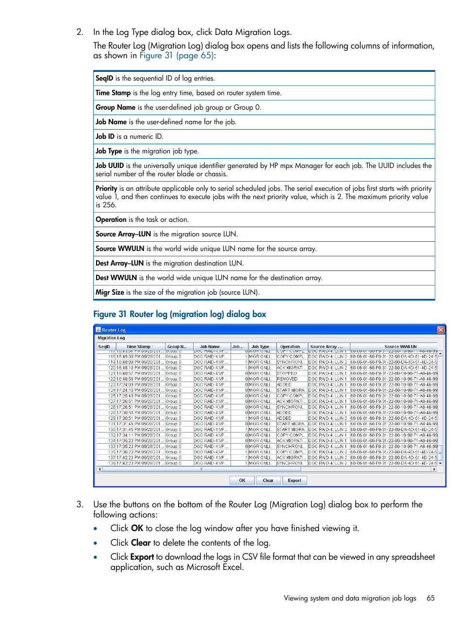 HP MPX200 Multifunction Router User Manual | Page 65 / 180
