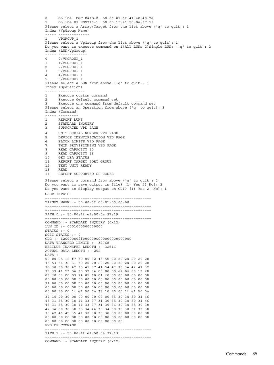 HP MPX200 Multifunction Router User Manual | Page 85 / 180