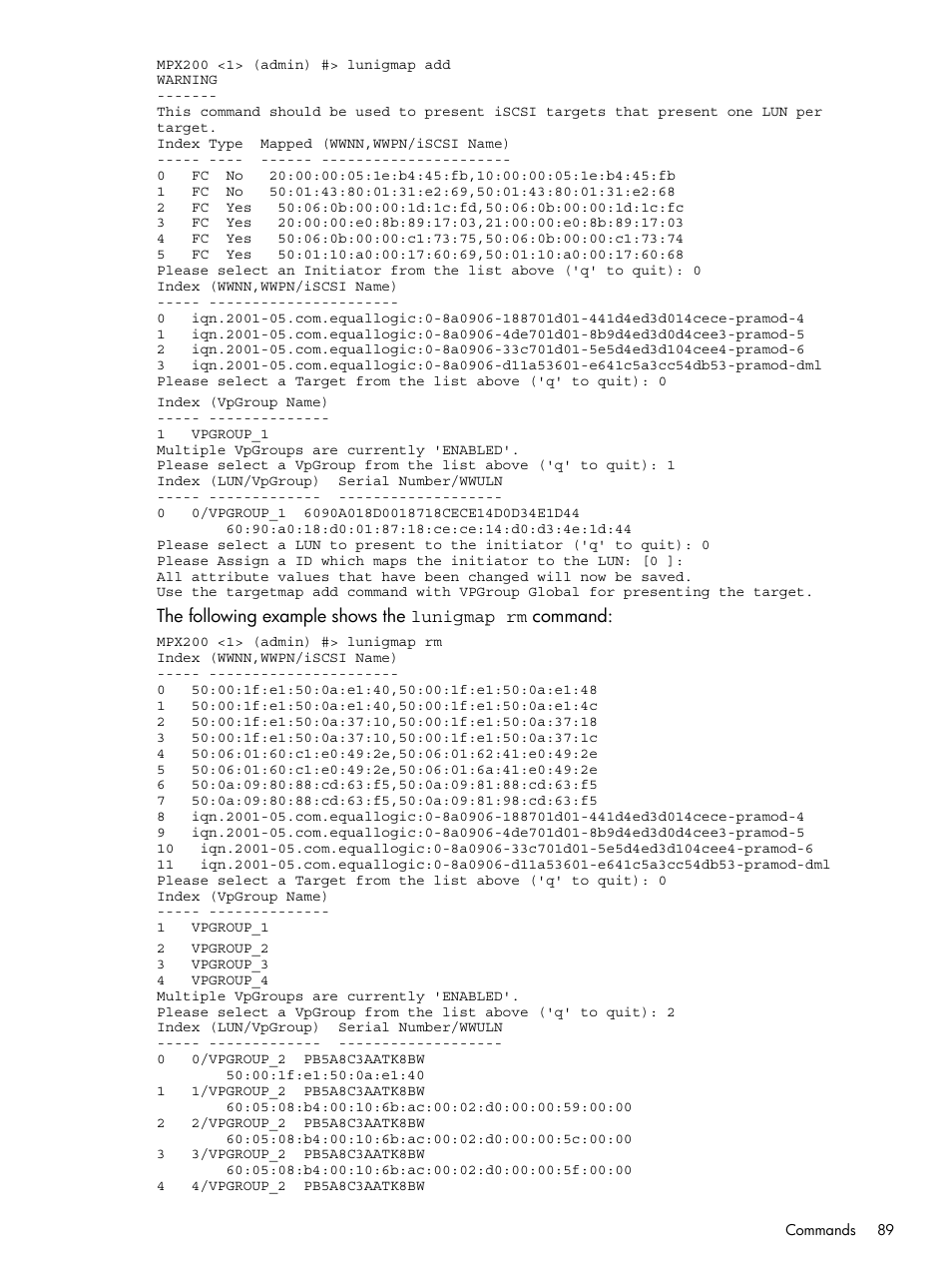 HP MPX200 Multifunction Router User Manual | Page 89 / 180