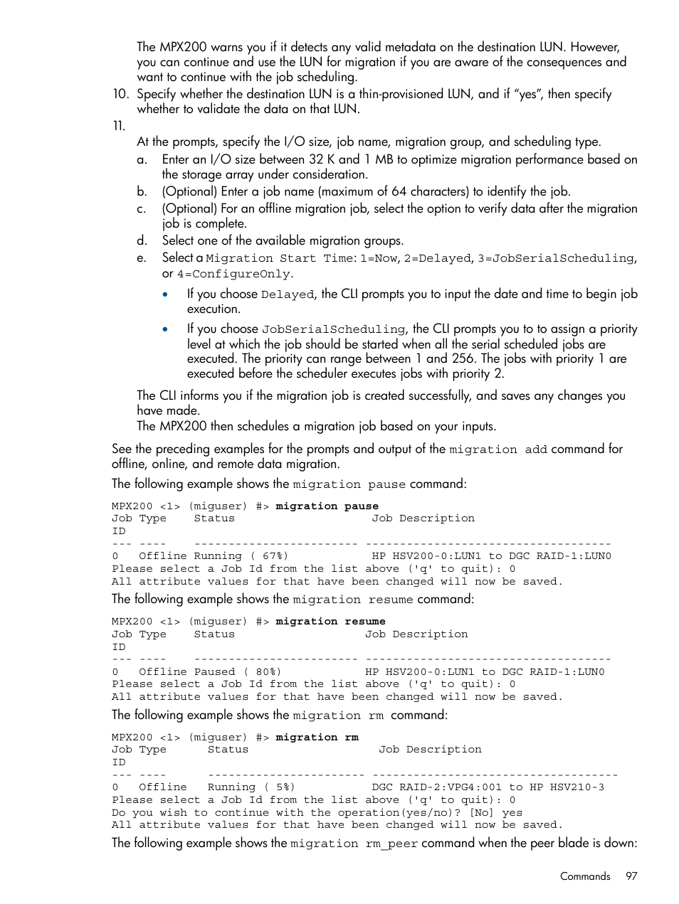 HP MPX200 Multifunction Router User Manual | Page 97 / 180