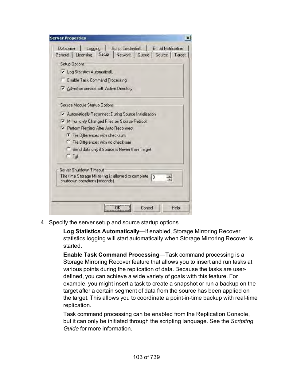 HP Storage Mirroring Software User Manual | Page 105 / 741