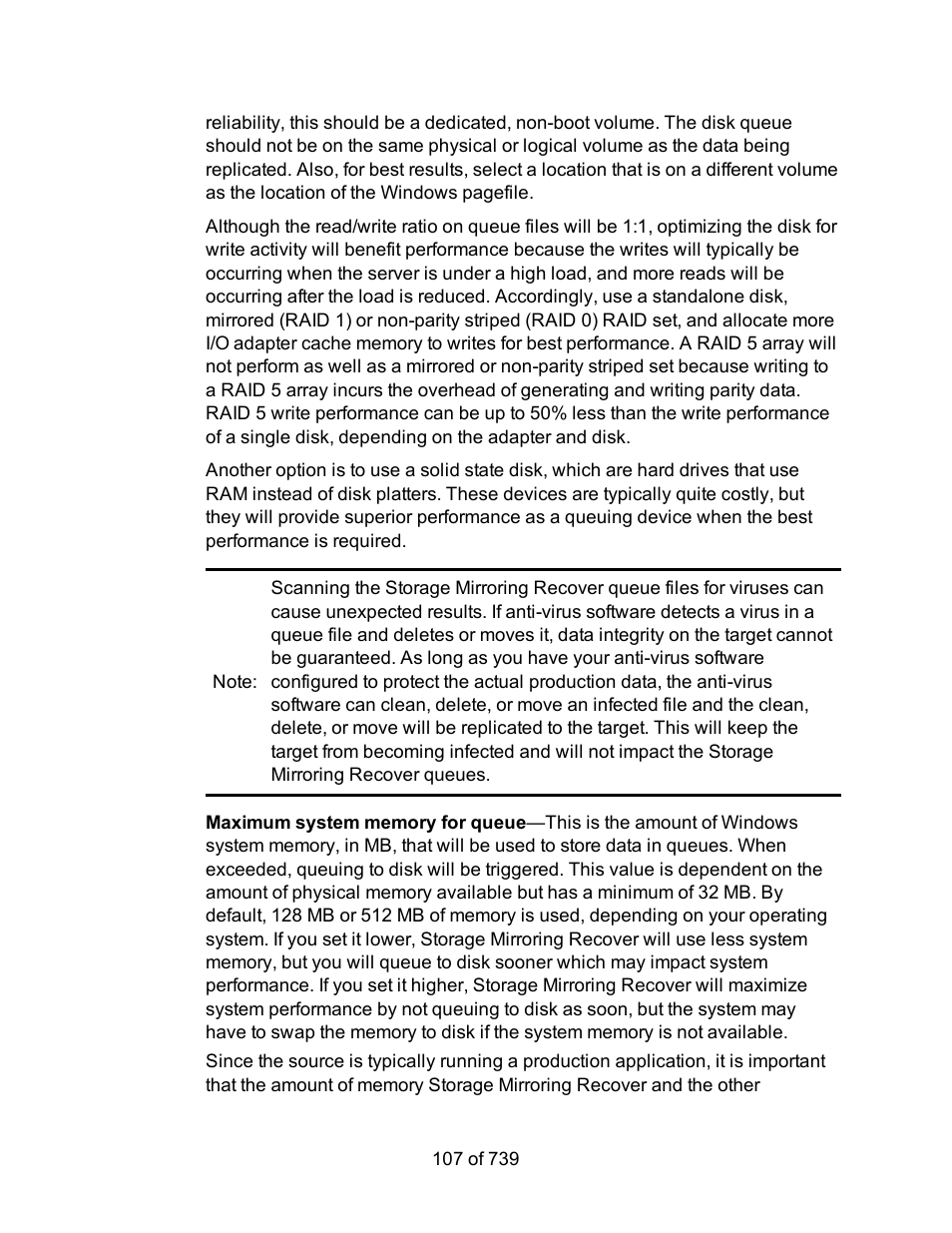 HP Storage Mirroring Software User Manual | Page 109 / 741