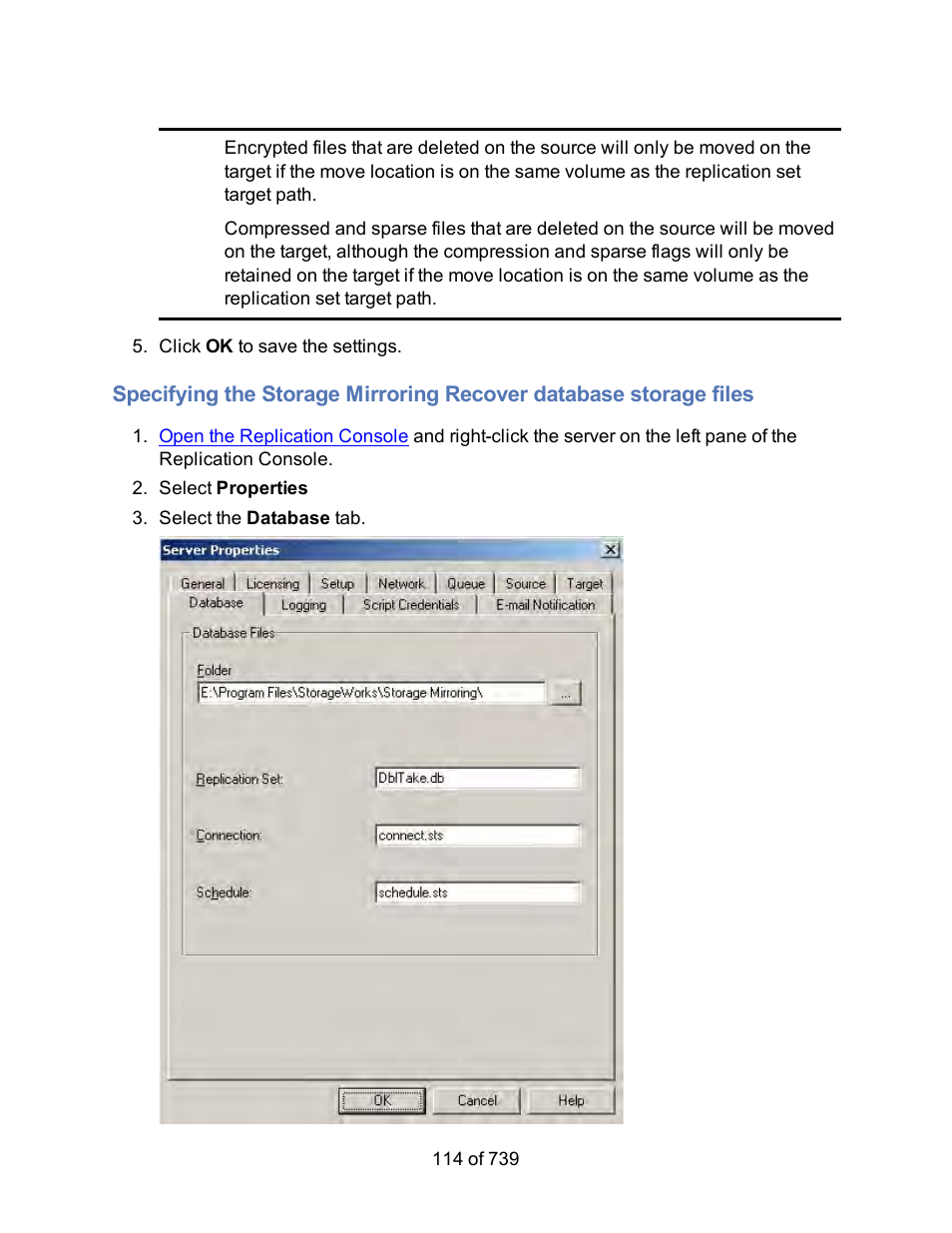 HP Storage Mirroring Software User Manual | Page 116 / 741