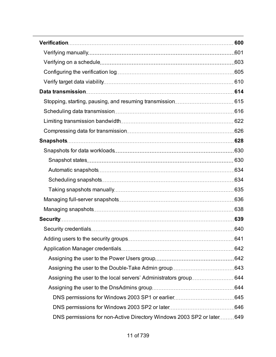 HP Storage Mirroring Software User Manual | Page 13 / 741