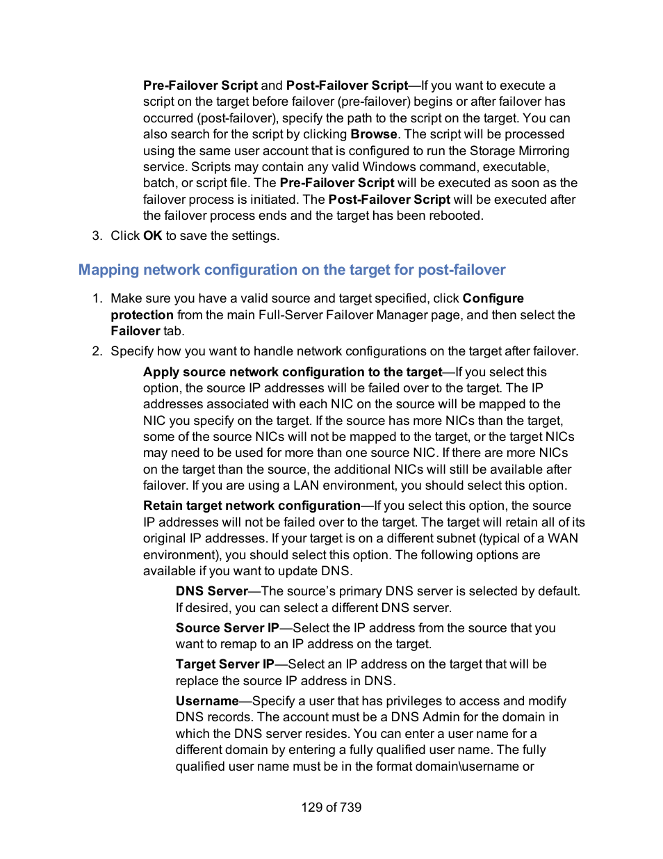 HP Storage Mirroring Software User Manual | Page 131 / 741