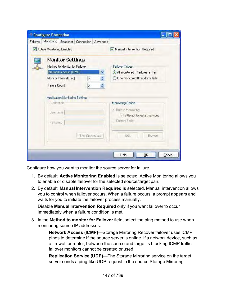HP Storage Mirroring Software User Manual | Page 149 / 741