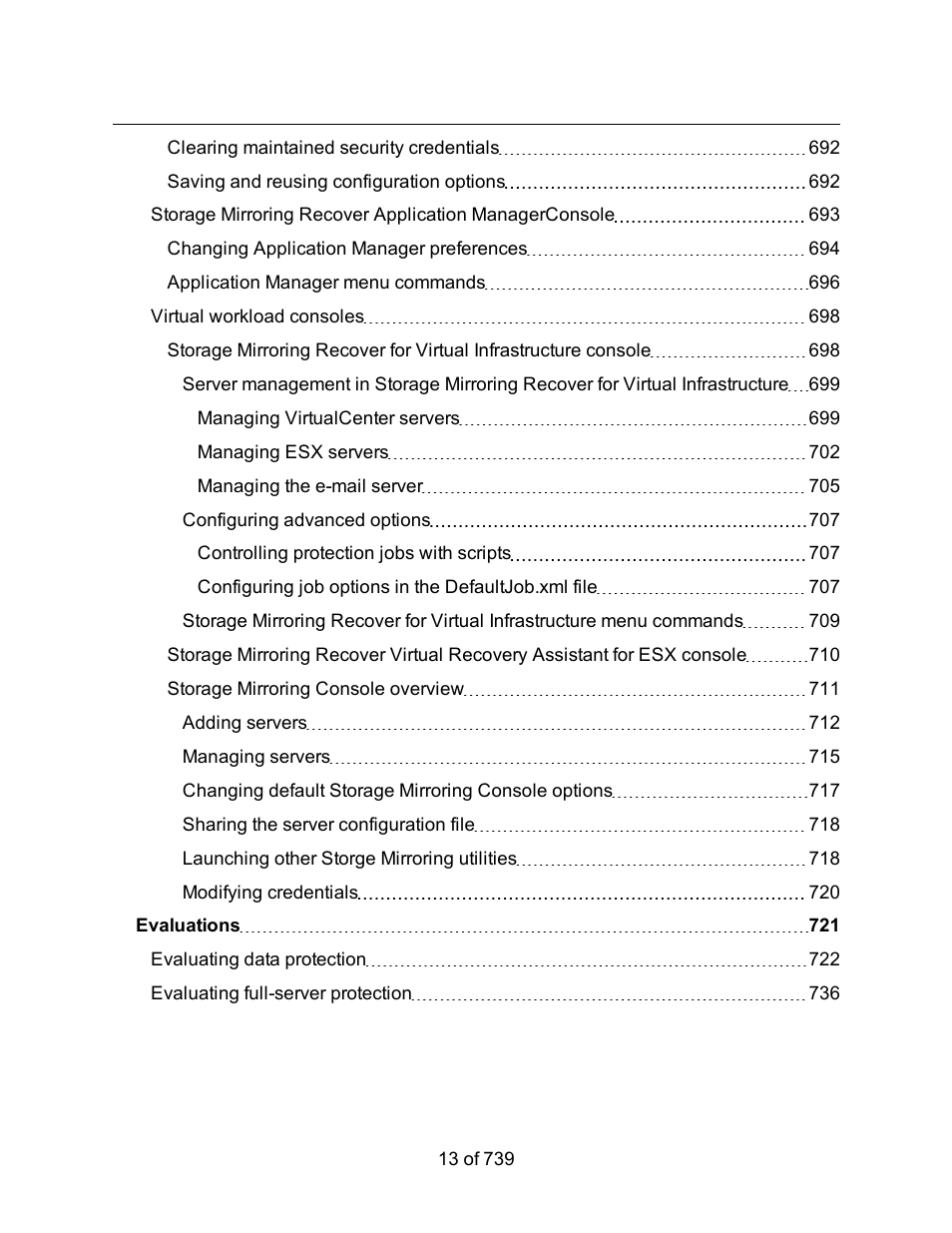 HP Storage Mirroring Software User Manual | Page 15 / 741