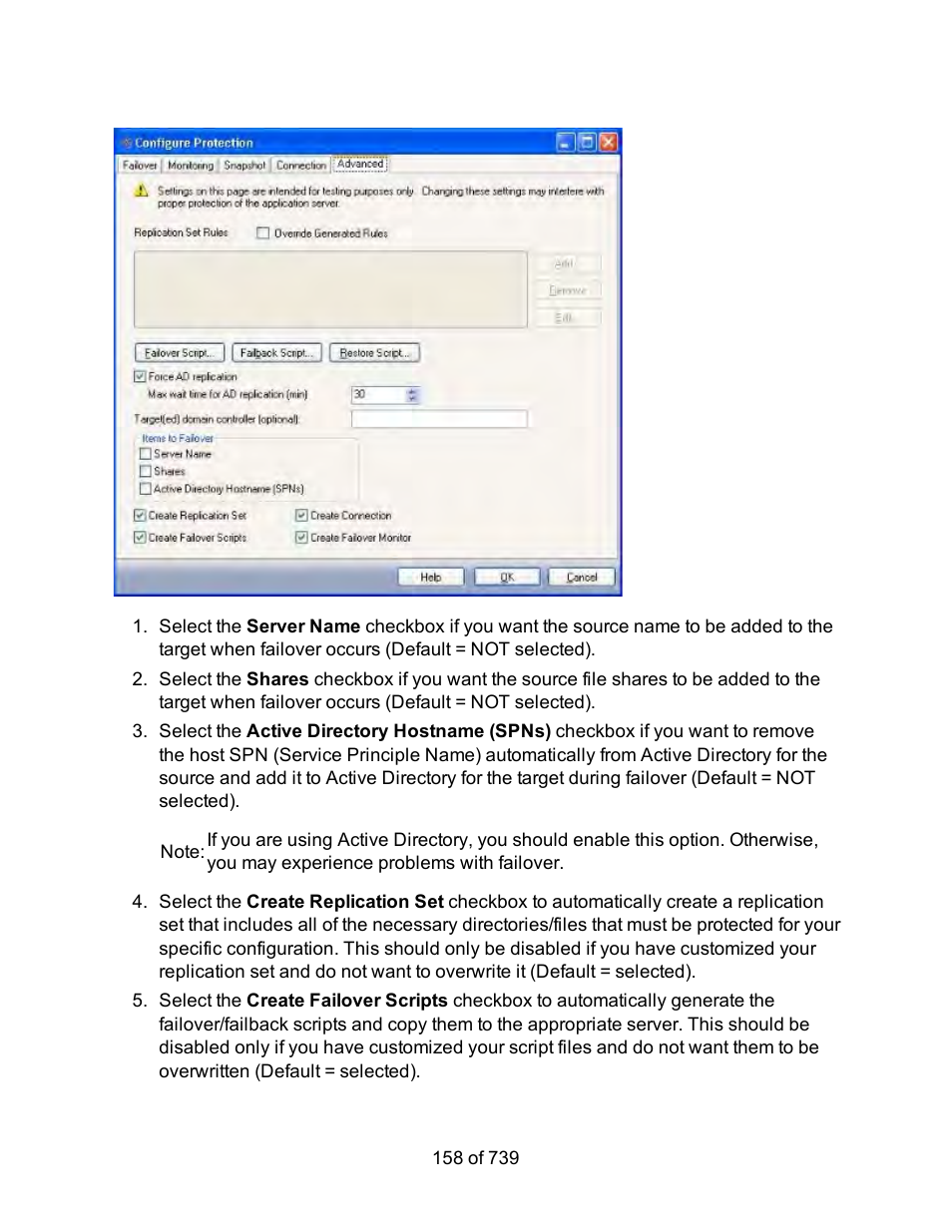 HP Storage Mirroring Software User Manual | Page 160 / 741