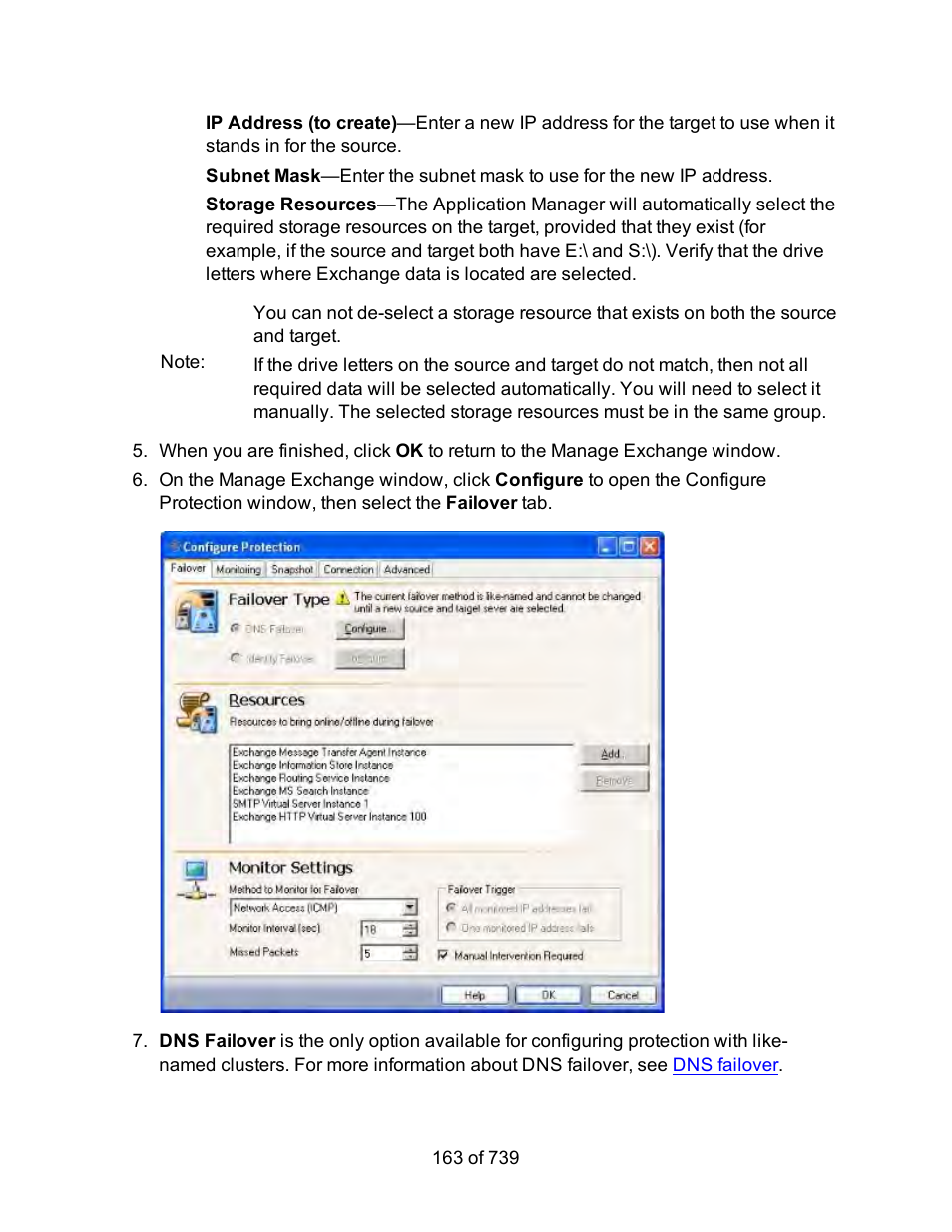 HP Storage Mirroring Software User Manual | Page 165 / 741