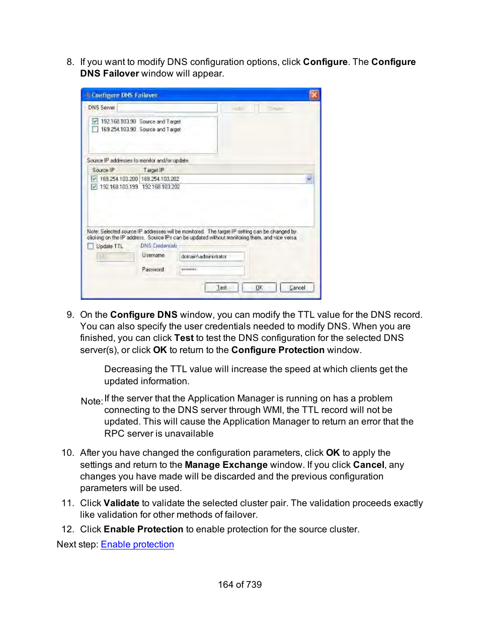 HP Storage Mirroring Software User Manual | Page 166 / 741