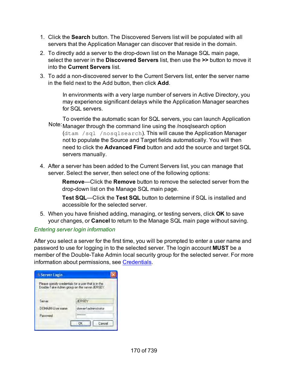 HP Storage Mirroring Software User Manual | Page 172 / 741