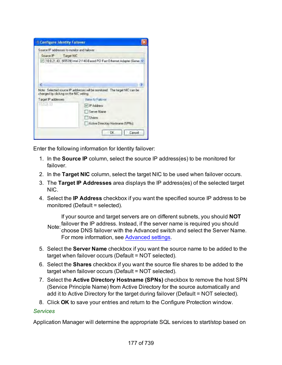 HP Storage Mirroring Software User Manual | Page 179 / 741