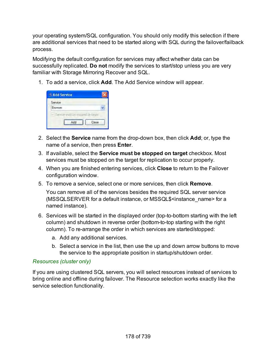 HP Storage Mirroring Software User Manual | Page 180 / 741