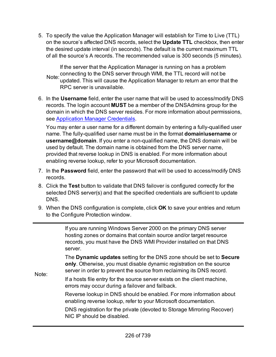 HP Storage Mirroring Software User Manual | Page 228 / 741