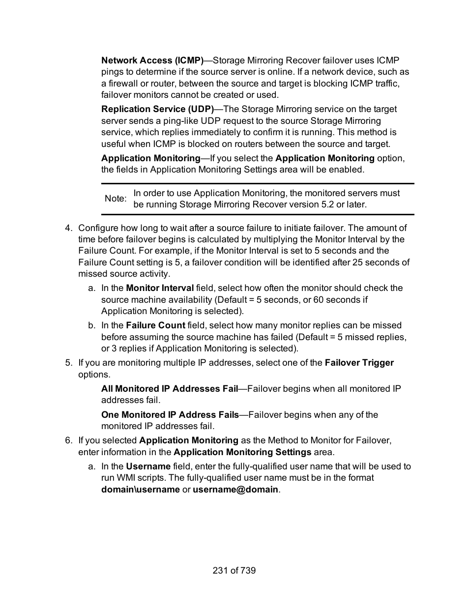 HP Storage Mirroring Software User Manual | Page 233 / 741