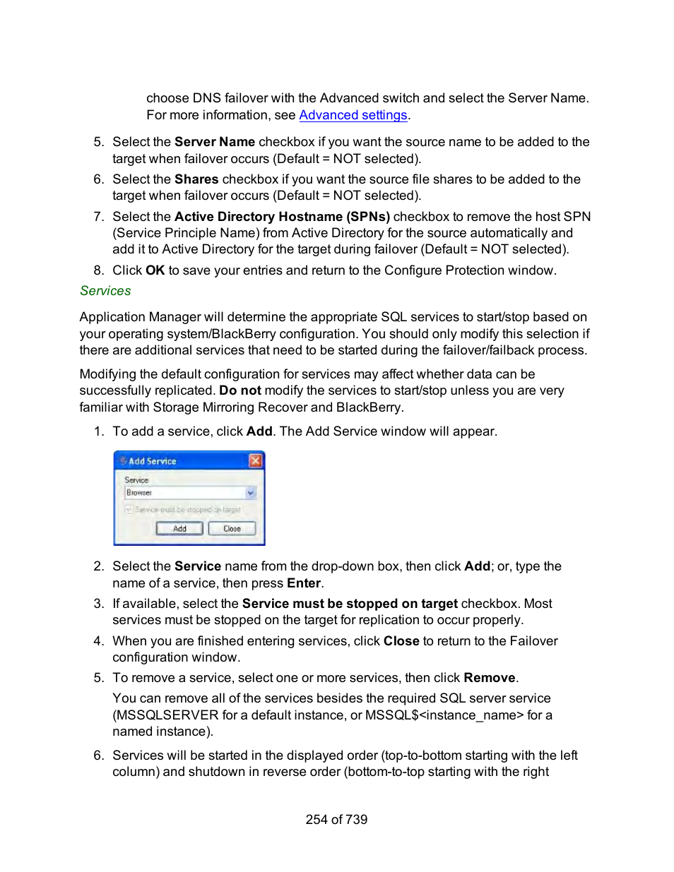 HP Storage Mirroring Software User Manual | Page 256 / 741