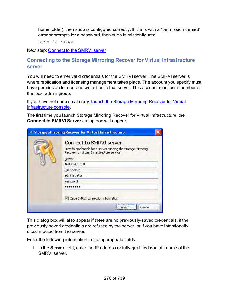 HP Storage Mirroring Software User Manual | Page 278 / 741