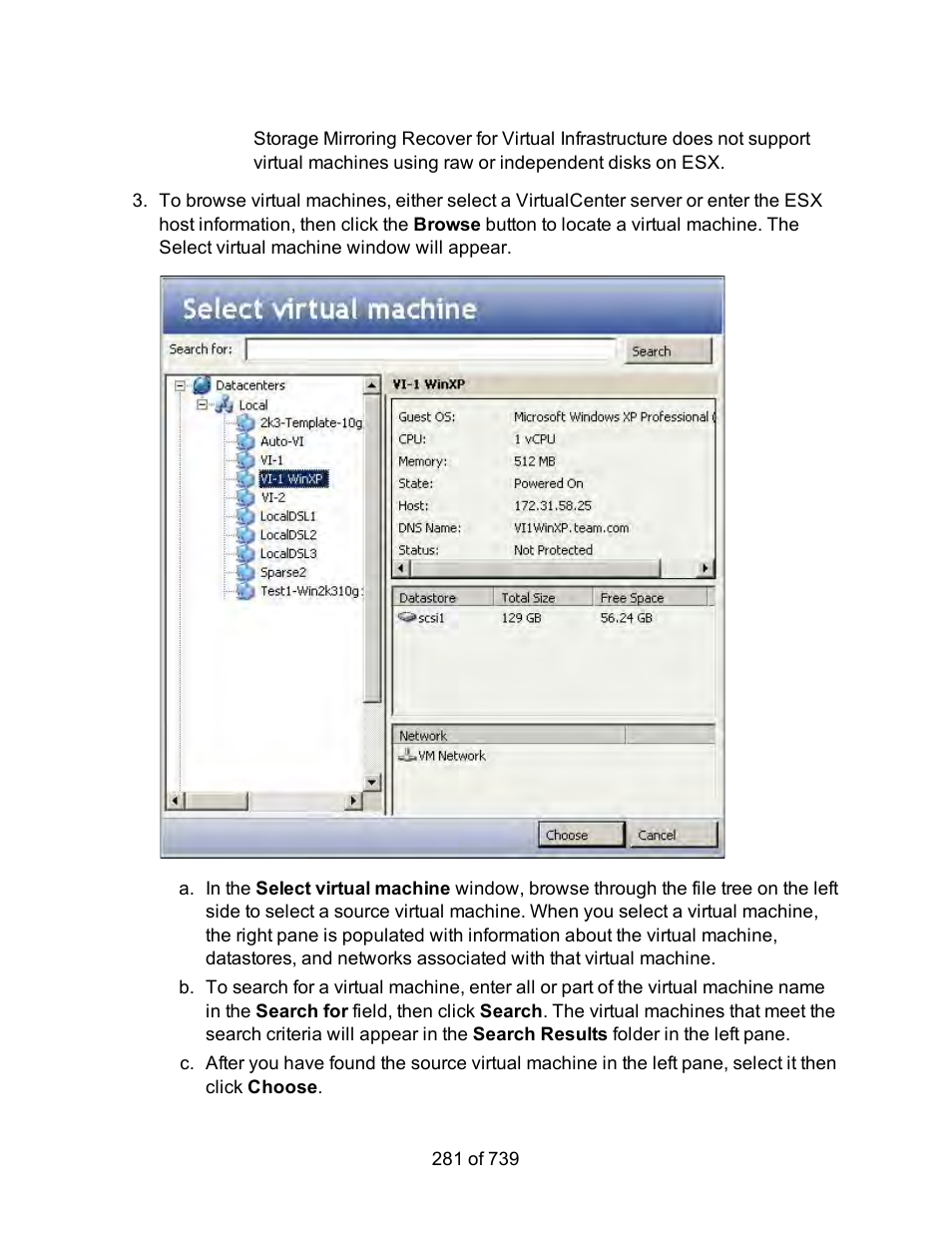 HP Storage Mirroring Software User Manual | Page 283 / 741