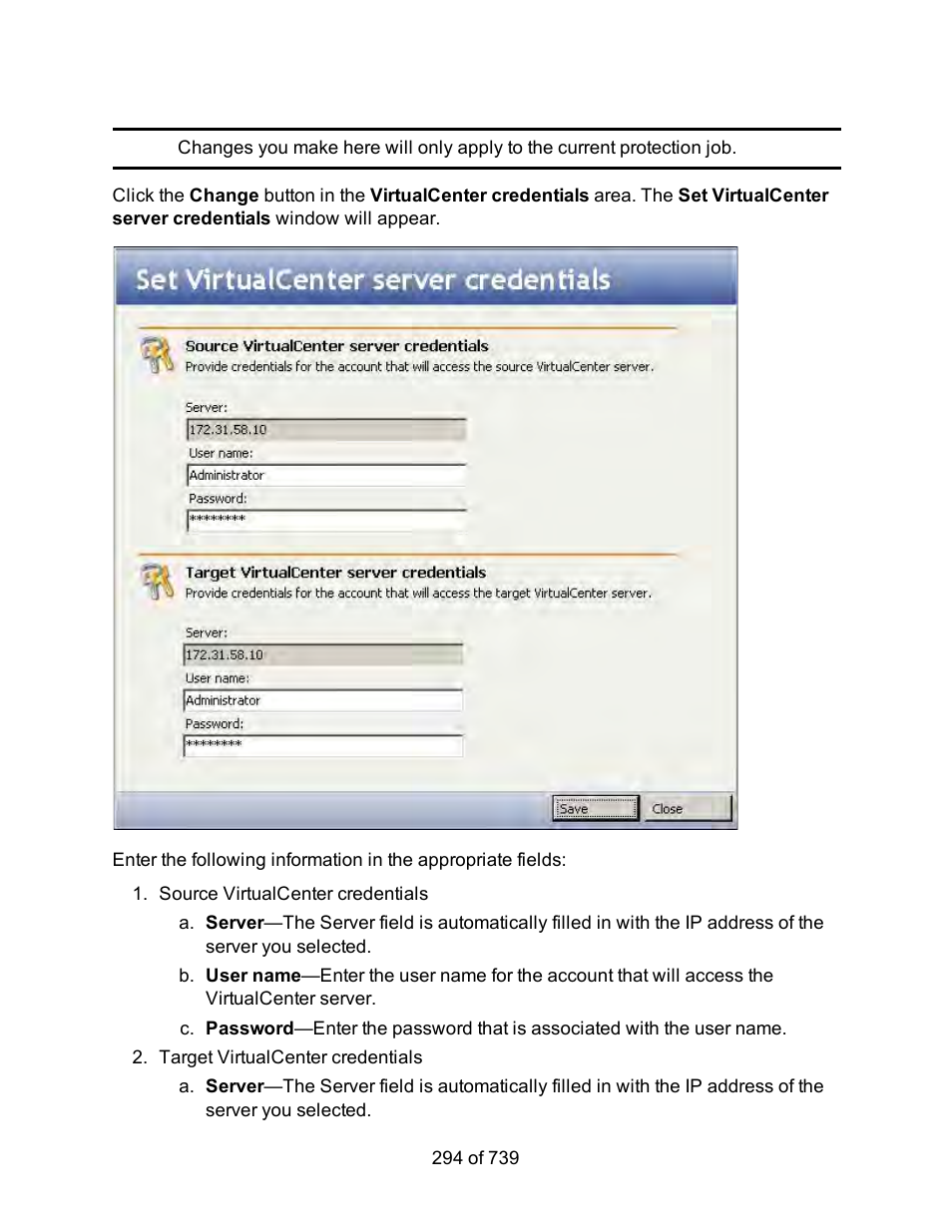 HP Storage Mirroring Software User Manual | Page 296 / 741