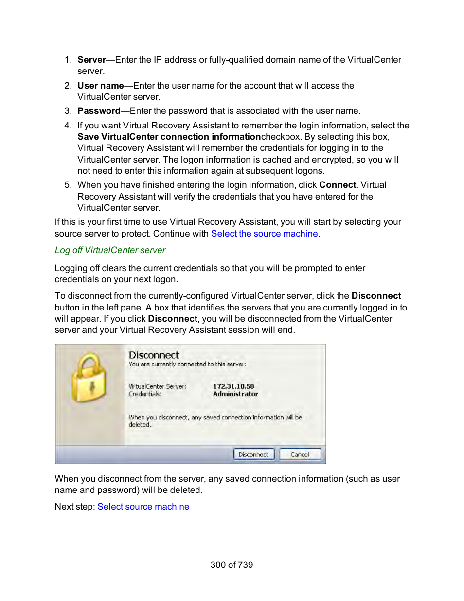 HP Storage Mirroring Software User Manual | Page 302 / 741